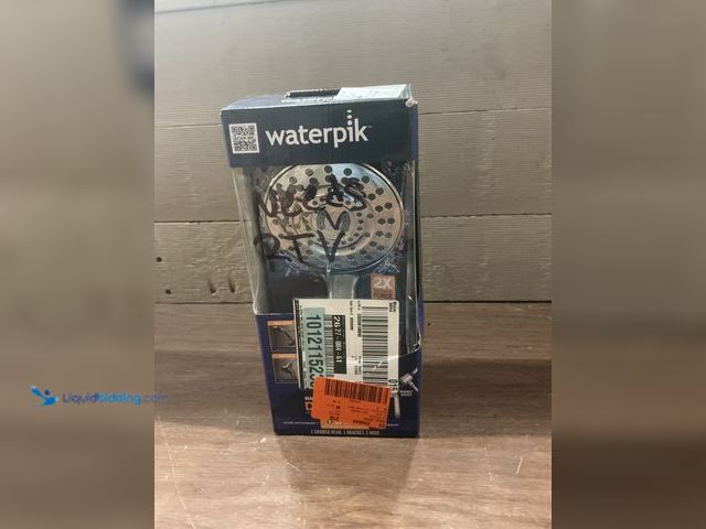 Lot 49-5435899 - Waterpik
8-Spray Wall Mount Magnet Assist Multi Height Handheld Shower Head 1.8 GPM in Chrome Unuse...