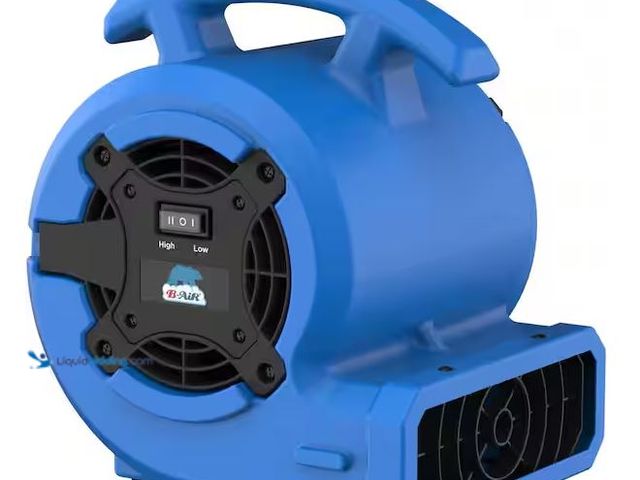 Lot 49-5573119 - B-Air
1/8 HP Air Mover Carpet Dryer Floor Blower Fan for Home Use in Blue, Unused, Works