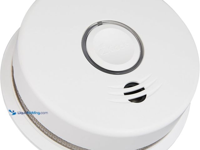 Lot 49-5435286 - Kidde P4010ACSCO AC Hardwired Combination Carbon Monoxide and Photoelectric Smoke Detector Alarm Unu...