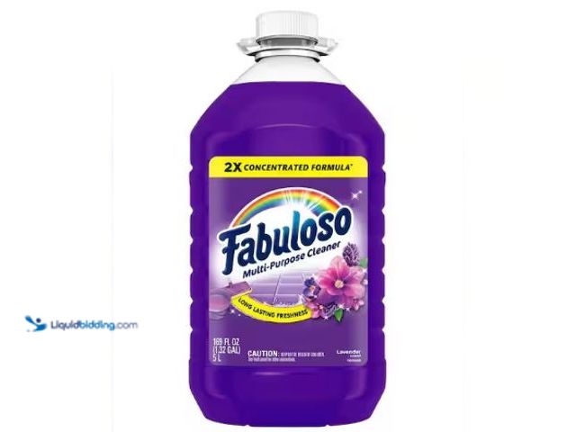 Lot 49-3618573 - Lot of (5) Fabuloso 169 oz. Lavender 2X Concentrated All Purpose Cleaner and Floor Cleaner, Model # ...