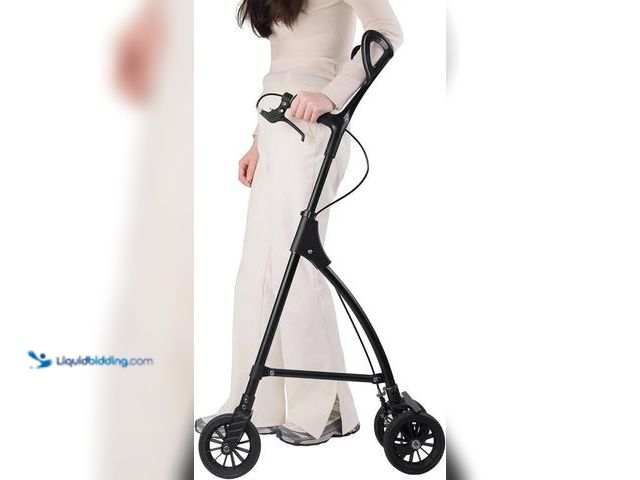 Lot 49-5544519 - supportway folding rolling walker, black. Unused