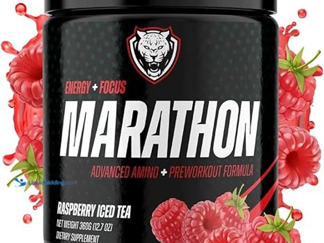 Lot 49-5415268 - 6AM Run Marathon | Running Supplements for Endurance & Stamina | Amino Energy with BCAAs for a Clean...