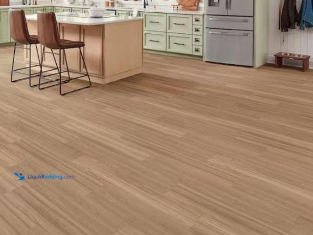 Lot 49-1577118 - Approx. (643) sq. ft. of Lifeproof Lakeside Hill Oak 22 MIL x 8.7 in. W x 48 in. L Click Lock Waterp...