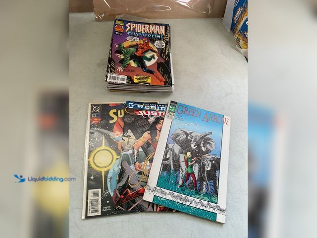 Lot 49-5467343 - Other LOT OF 20 COLLECTIBLE COMIC BOOKS FROM DC MARVEL AND MORE INCLUDING SUPERMAN, JUSTICE LEAGUE, ...