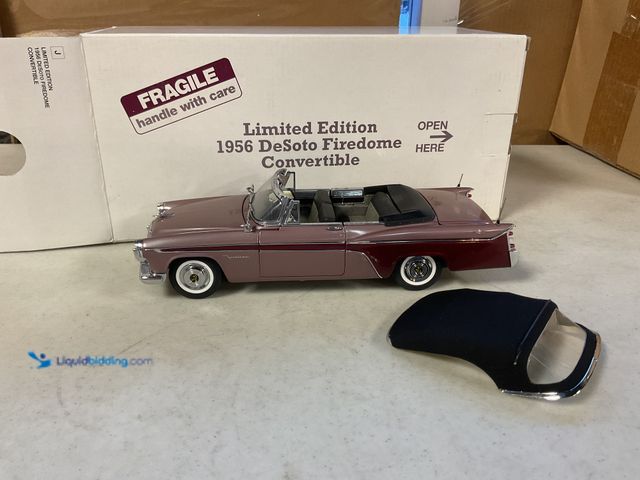 Lot 49-1505604 - COLLECTIBLE BEAUTIFUL DETAIL!! DANBURY MINT 1/24 SCALE DIECAST LIMITED EDITION 1956 DESOTO FIREDOME ...