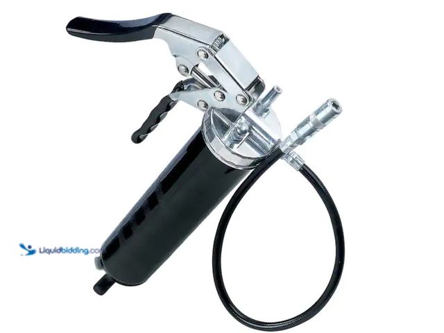 Lot 49-1571990 - Lot of (2) Lumax Heavy-Duty Deluxe Pistol Grease Gun with 18 in. Flex Hose, Model # LX-1152, New, Un...