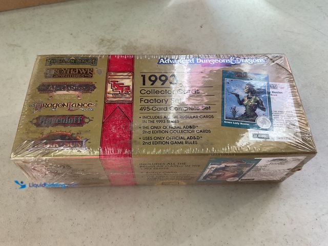 Lot 49-1811251 - COLLECTIBLE RARE FACTORY SEALED DUNGEONS AND DRAGONS 1993 COLLECTOR CARD FACTORY SET COMPLETE 495 CA...