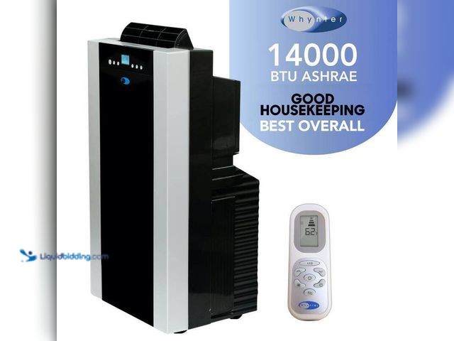 Lot 49-5412569 - Whynter 9,200 (DOE) BTU Portable Air Conditioner Cools 500 Sq. Ft. with Heater, Dehumidifier, and Re...