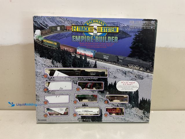 Lot 49-1977893 - Other NEW IN BOX BACHMAN E-Z TRACK SYSTEM EMPIRE BUILDER N SCALE 44X24 OVAL TRACK #COINS0723