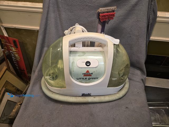 Lot 49-1805595 - BISSELL LITTLE GREEN CARPET CLEANER FULLY TESTED  WORKING