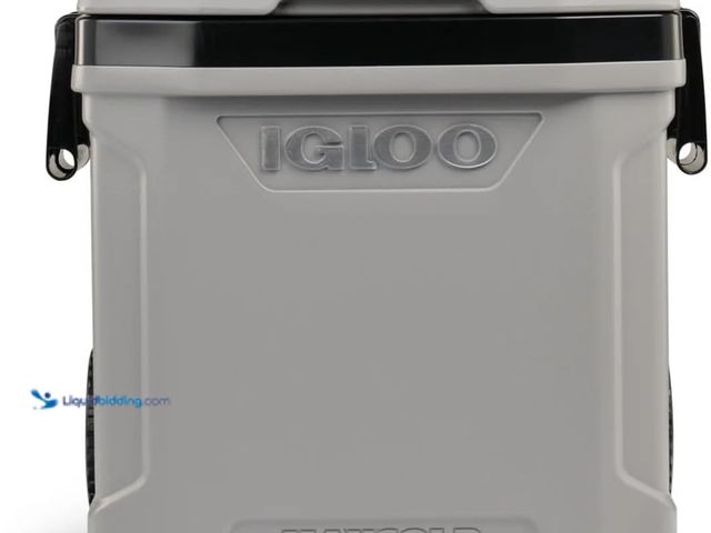 Lot 49-5552797 - Igloo MaxCold Ultra Latitude 58 Litre (62 US QT) Roller Cooler. B0GH21MNYW. Unused. Roller handle cr...