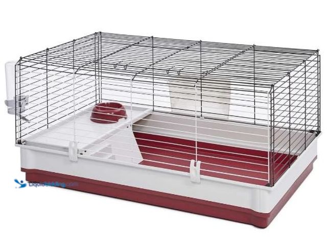 Lot 49-1517422 - MidWest Homes for Pets 158 Wabbitat Deluxe Rabbit Home, Rabbit Cage, 39.5 L x 23.75 W x 19.75 H Inch...