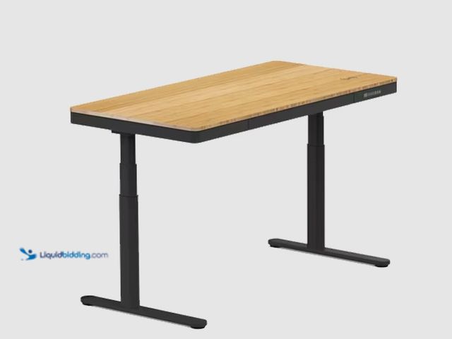 Lot 49-3480428 - FlexiSpot Comhar Pro Adjustable Standing Desk Frame, Black, Model # Q8D-F, Unused, Unable to test, F...