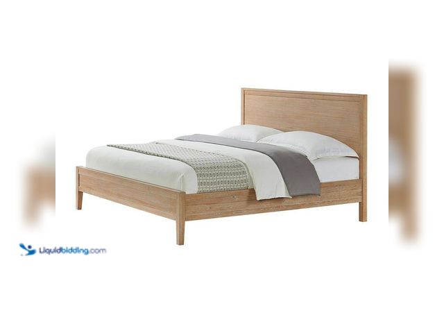 Lot 49-5543401 - Alaterre Furniture
Arden Panel Wood King Bed in Light Driftwood (81 in. W x 86 in. D x 50 in. H. Mo...