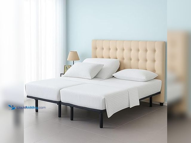 Lot 49-3527675 - Cottington Lane Split King Sheets Sets for Adjustable Bed, Premium Cotton Split King Twin XL Coollin...