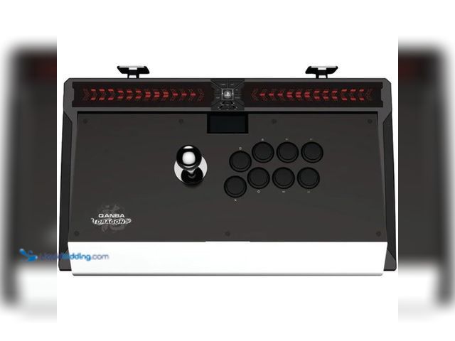 Lot 49-3513781 - Qanba Dragon Joystick for PlayStation 4 and PlayStation 3 and PC (Fighting Stick) Officially License...