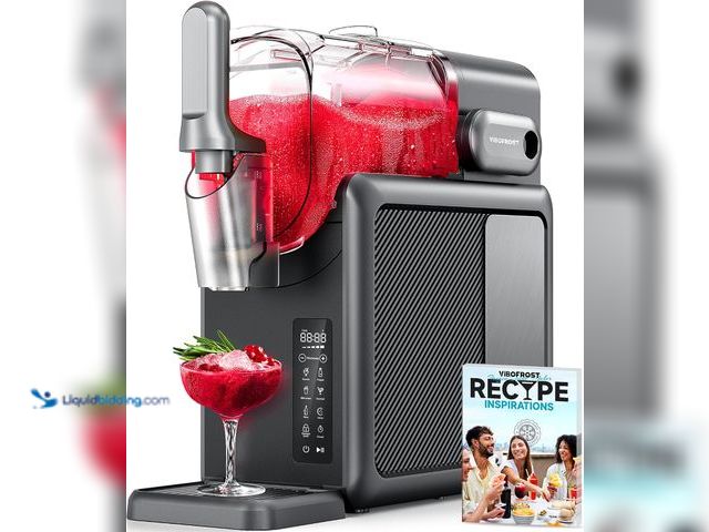 LiquidBidding - Lot 49-5444948 - Slushie Machine for Home, 88 oz Frozen ...