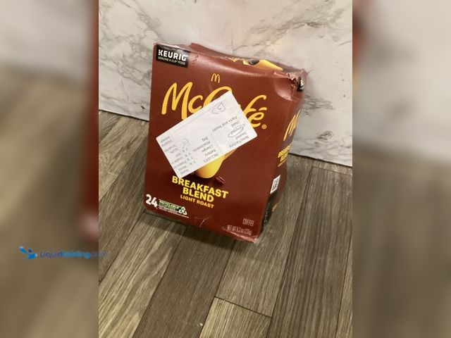 Lot 49-5407036 - McCafe Breakfast Blend K-Cup, 24/bx. Model: B08JBN9YGW. Unused BBD: 02/21/2026