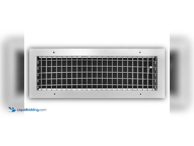 Lot 49-5548787 - QTY 6 - Everbilt 20 in. x 6 in. Adjustable 1-Way Aluminum Wall/Ceiling Register Model # EA210VM20X06...
