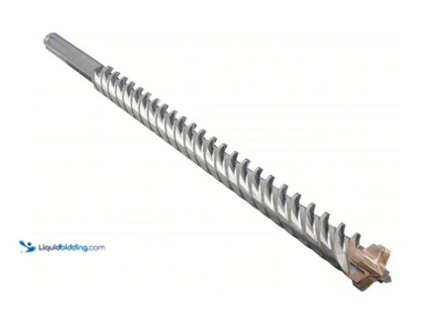 Lot 49-5543539 - DEWALT Rotary Hammer Drill Bit: 1 9/16 in Drill Bit Size, 18 in Max Drilling Dp, 45/64 in Shank Dia....