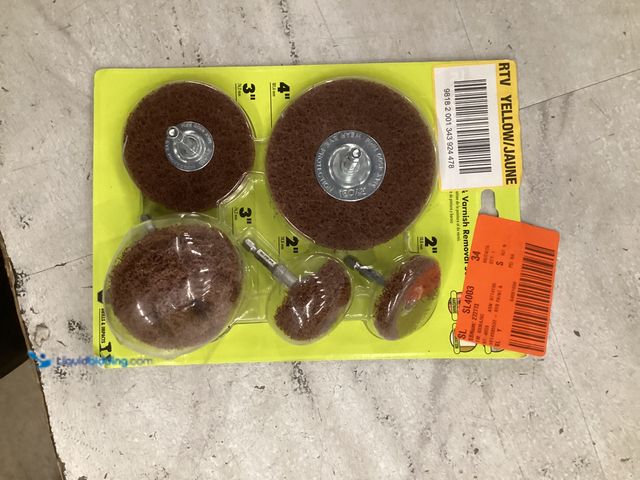 Lot 49-5551415 - RYOBI Paint & Varnish Removal Set (5-Pieces), Unused