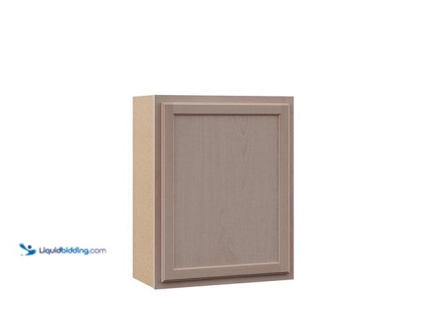 Lot 49-5487803 - Hampton Bay
Recessed Panel 24 in. W x 12 in. D x 30 in. H Assembled Wall Cabinet in Unfinished (spr...