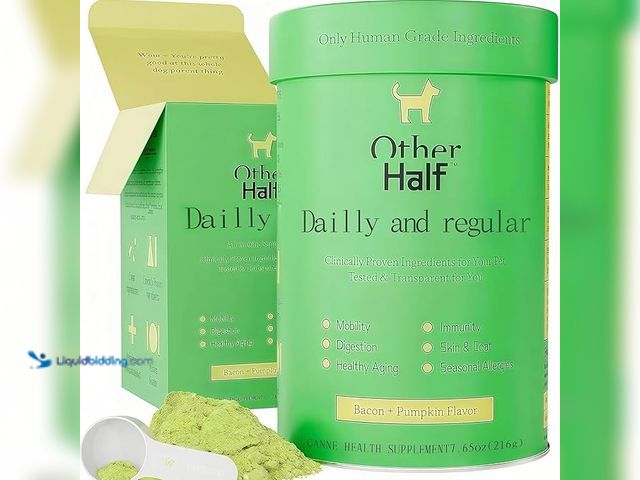 Lot 49-1556584 - Other Half Dog Multivitamin – Daily Support for Joints, Gut, Allergies, Immune System, Urinary Tract...