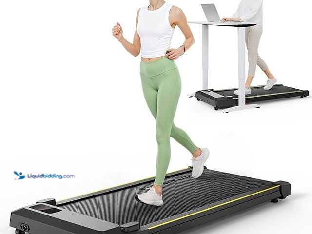 Lot 49-1550171 - SYSURO Walking pad Smart with APP, 3-in-1 Under Desk Treadmill for Home and Office, 2.5 HP Portable ...