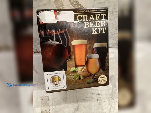 Lot 49-5551952 - Mr Beer Home Brewing Kit 2 Gallon Keg Bottles Caps Tap Barrel Fermenter, Unused