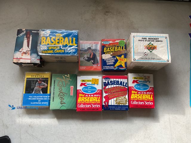 Lot 49-1830739 - COLLECTIBLE LOT OF 10 MINI SPORT CARD SETS SOME FACTORY SEALED INCLUDING FLEER, UPPER DECK, AND MORE...