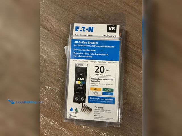 Lot 49-5487013 - Eaton
BR 20 Amp All in One AF/GF Breaker Unused