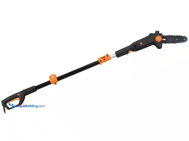 Lot 49-2001251 - WEN 6-Amp 8 in. Electric Telescoping Pole Saw, Model # 4019, Unused, Has attachments, Factory packed...