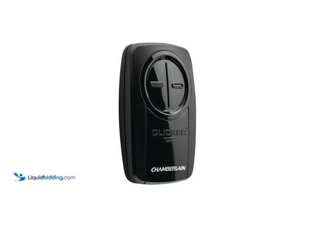 Lot 49-5412917 - Chamberlain
Universal Garage Door Remote Clicker with 2-Button Control. Item is Unused