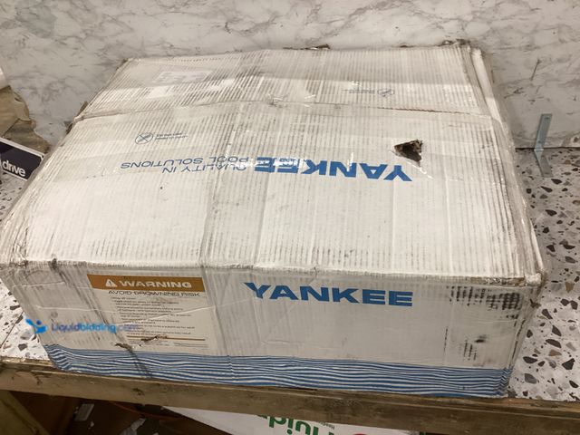 Lot 49-5446926 - Yankee Pool Safety Inground Pool Cover -16x32 Ft Safety Pool Cover w/Anchors, Full Set Installation ...