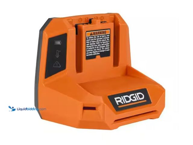 Lot 49-5573073 - RIDGID
18V Lithium Charger, Unused, Works