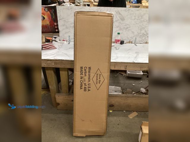 Lot 49-3536488 - Grey Ladder Style ironing Board. Unused