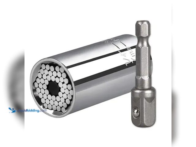 Lot 49-3481291 - Magic Grip Adapter Set Universal Socket Tool 1/4-3/4 7mm-19mm - NEW - Self-adjusts to fit various sh...