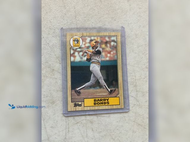 Lot 49-5515591 - Other 1987 TOPPS BARRY BONDS ROOKIE BASEBALL CARD #320