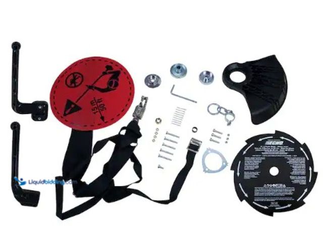 Lot 49-2025571 - ECHO 8 in. 8-Tooth Brush Blade Conversion Kit (20 mm), Model # 99944200422, MSRP $59.97, Unused, Has...