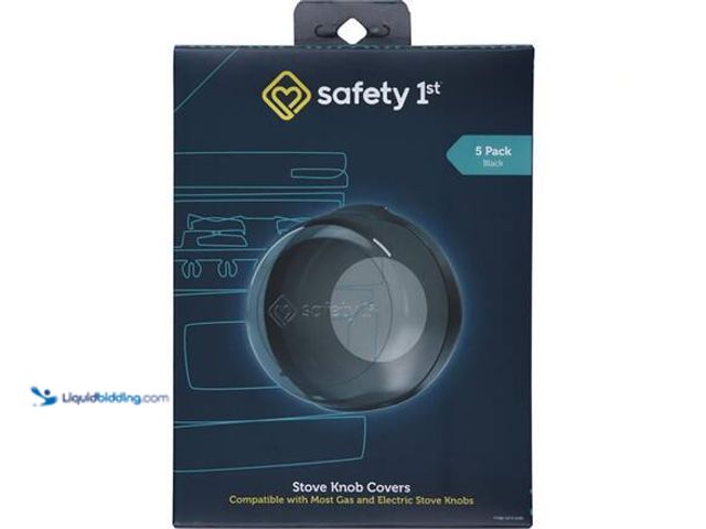 Lot 49-5546445 - Safety 1st Stove Knob Covers Decor Door Lock (5-Pack) Model # HS147 New