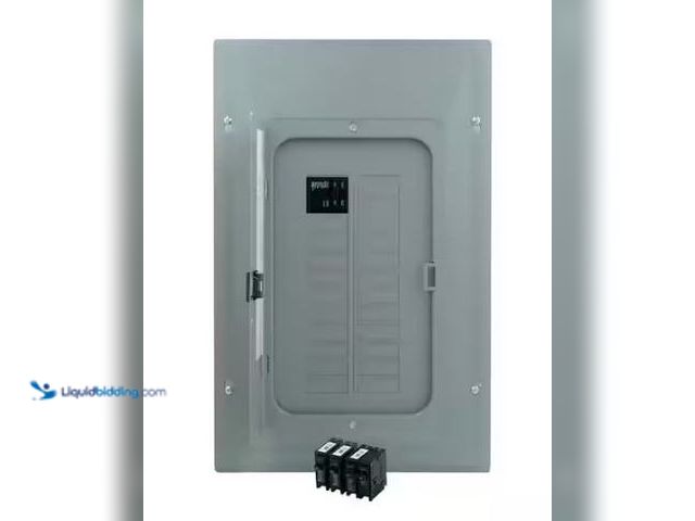 Lot 49-1549447 - Eaton BR 200-Amp 40-Circuit 20-Space Indoor Main Breaker Plug-On Neutral Load Center Value Pack with...