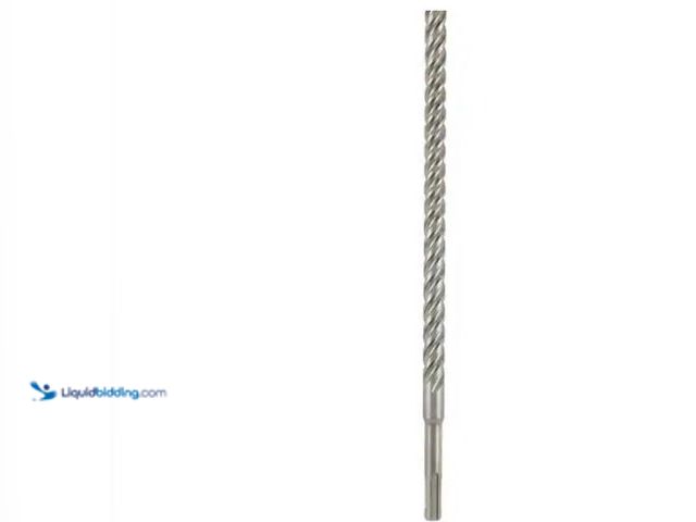 Lot 49-5546207 - 3/4 in. x 18 in. 4-Cutter SDS-PLUS Carbide Drill Bit (tested works) Unused