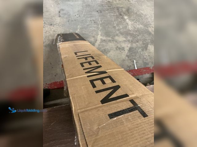 Lot 49-3527389 - Slim Wood Bed Frame (black) (twin) (has chips) Used