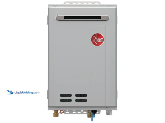 Lot 49-5435245 - Rheem
Performance Plus 7.0 GPM Non-Condensing Outdoor Natural Gas Tankless Water Heater Used (dusty...