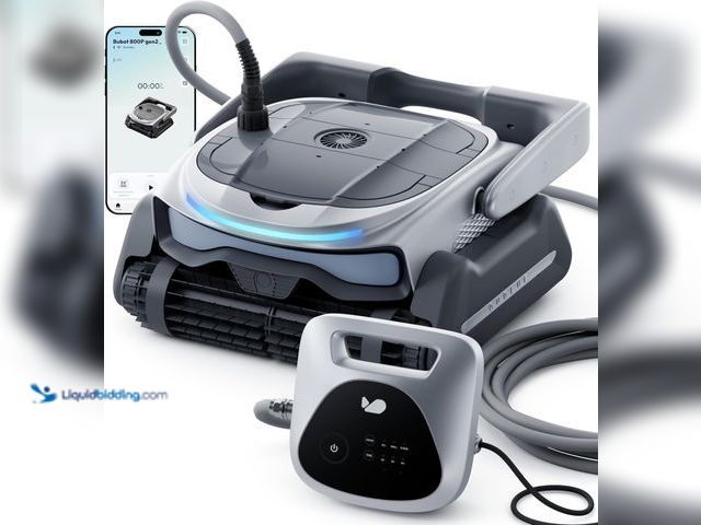 Lot 49-5578985 - BUBLUE Bubot 800P Gen2 Pool Vacuum for Inground Pools,Robotic Pool Cleaner with Smart Navigation,App...