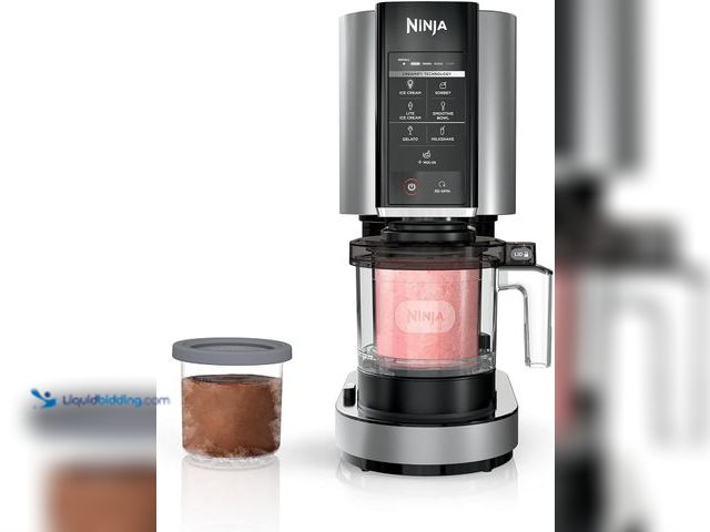 Lot 49-5408089 - Ninja  CREAMi Ice Cream Maker, for Gelato, Mix-ins, Milkshakes, Sorbet, Smoothie Bowls & More, 7 One...