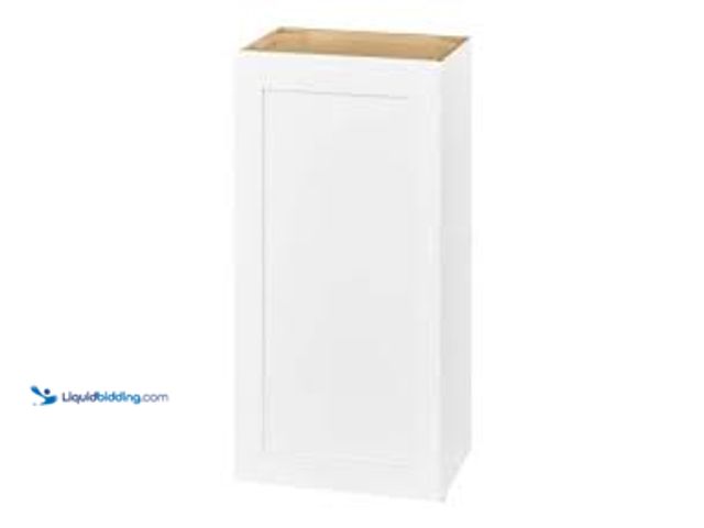 Lot 49-5476496 - Hampton Bay Avondale 18 in. W x 12 in. D x 30 in. H Ready to Assemble Plywood Shaker Wall Kitchen Ca...