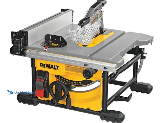 Lot 49-1550283 - DEWALT 15 Amp Corded 8-1/4 in. Compact Portable Jobsite Table saw (Stand Not Included), Model # DWE7...