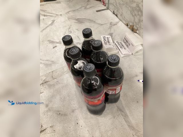 Lot 49-5545189 - Coca-Cola Zero Sugar Cherry Soda Soft Drink Bottles, 16.9 fl oz, 6 Pack EXP05/2025  ASINB08LXL3465