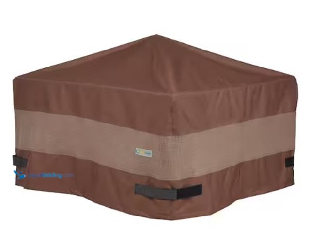 Lot 49-2022658 - Classic Accessories Duck Covers Ultimate 44 in. L x 44 in. D x 24 in. H Square Fire Pit Cover, Model...